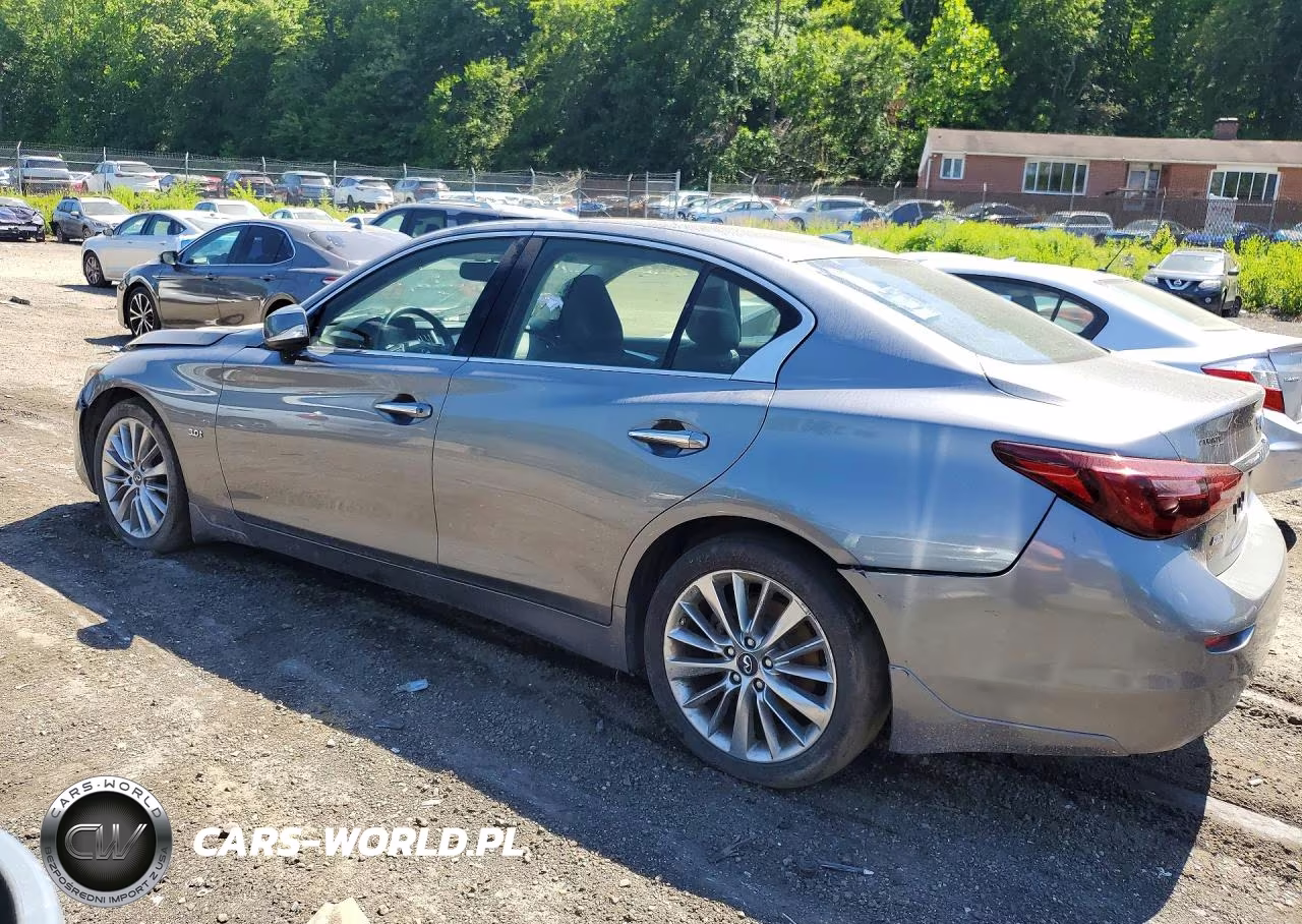 2018 Infiniti Q50 3.0T Luxe VIN:JN1EV7AR3JM430700 - 2