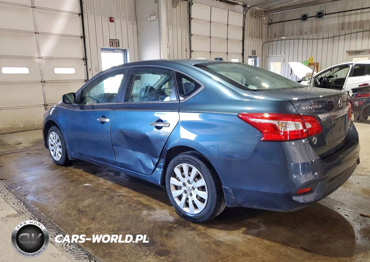 2017 Nissan Sentra Sv VIN:3N1AB7AP9HY357202 - 2