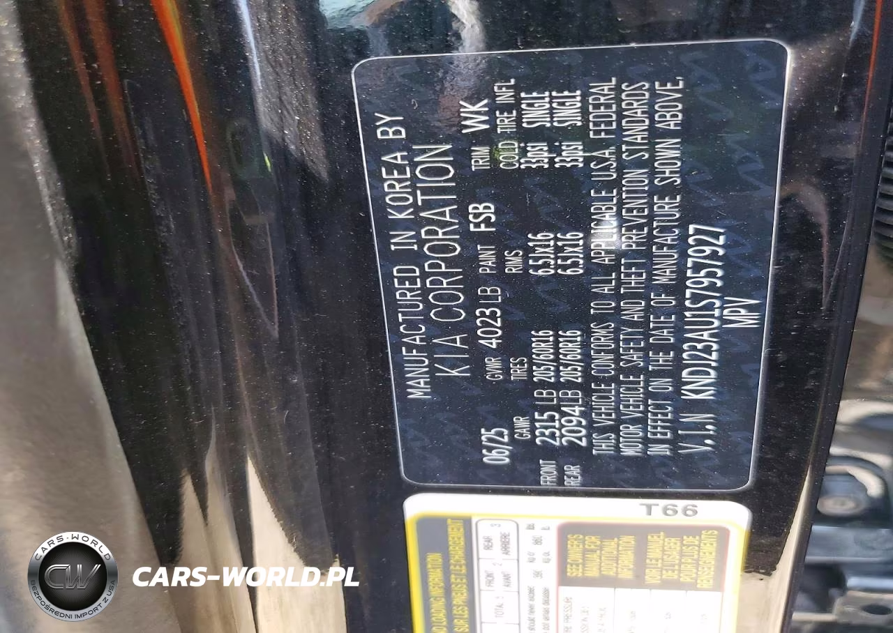 2025 Kia Soul Lx VIN:KNDJ23AU1S7957927 - 13