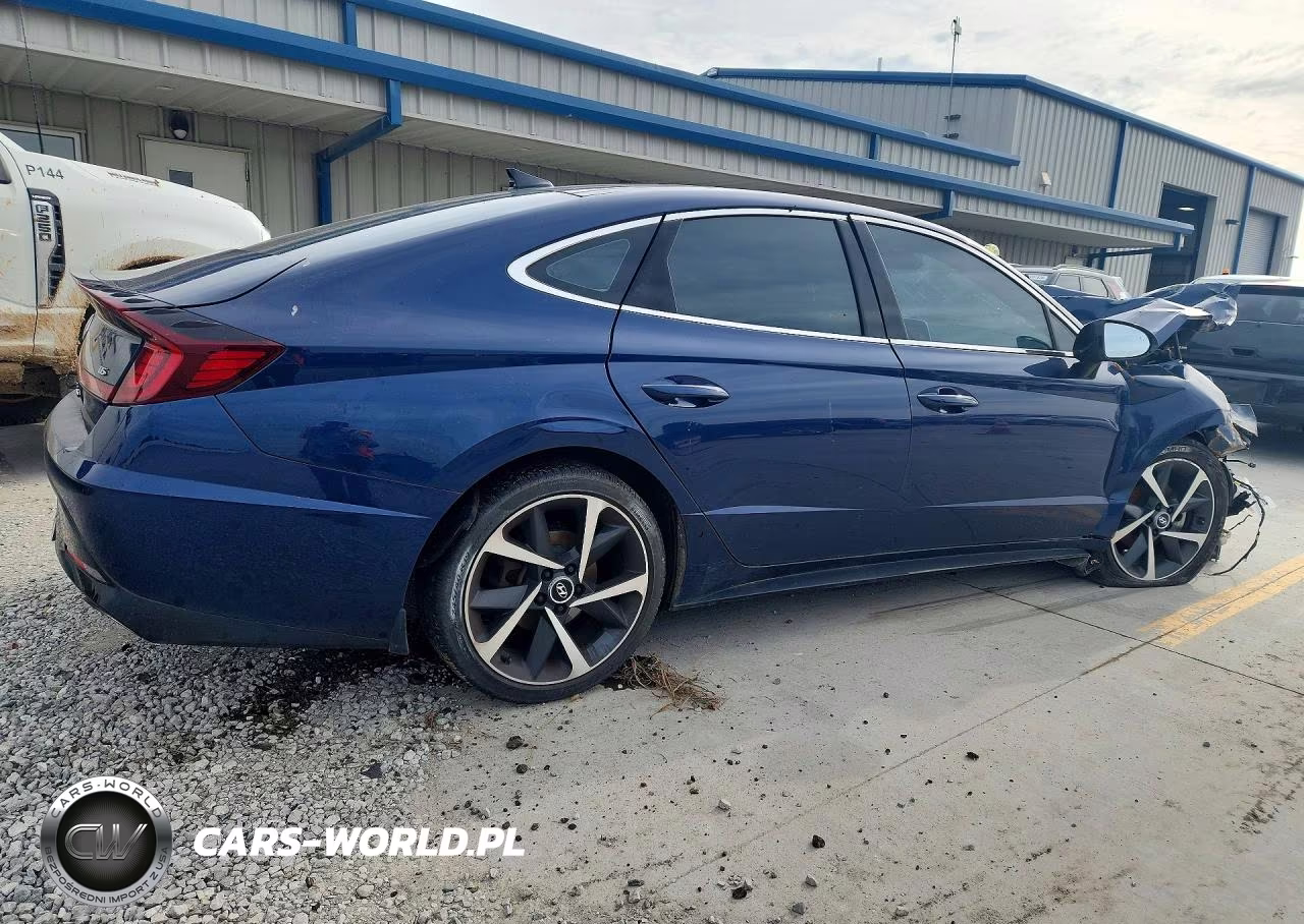2021 Hyundai Sonata VIN:5NPEJ4J28MH087746 - 3