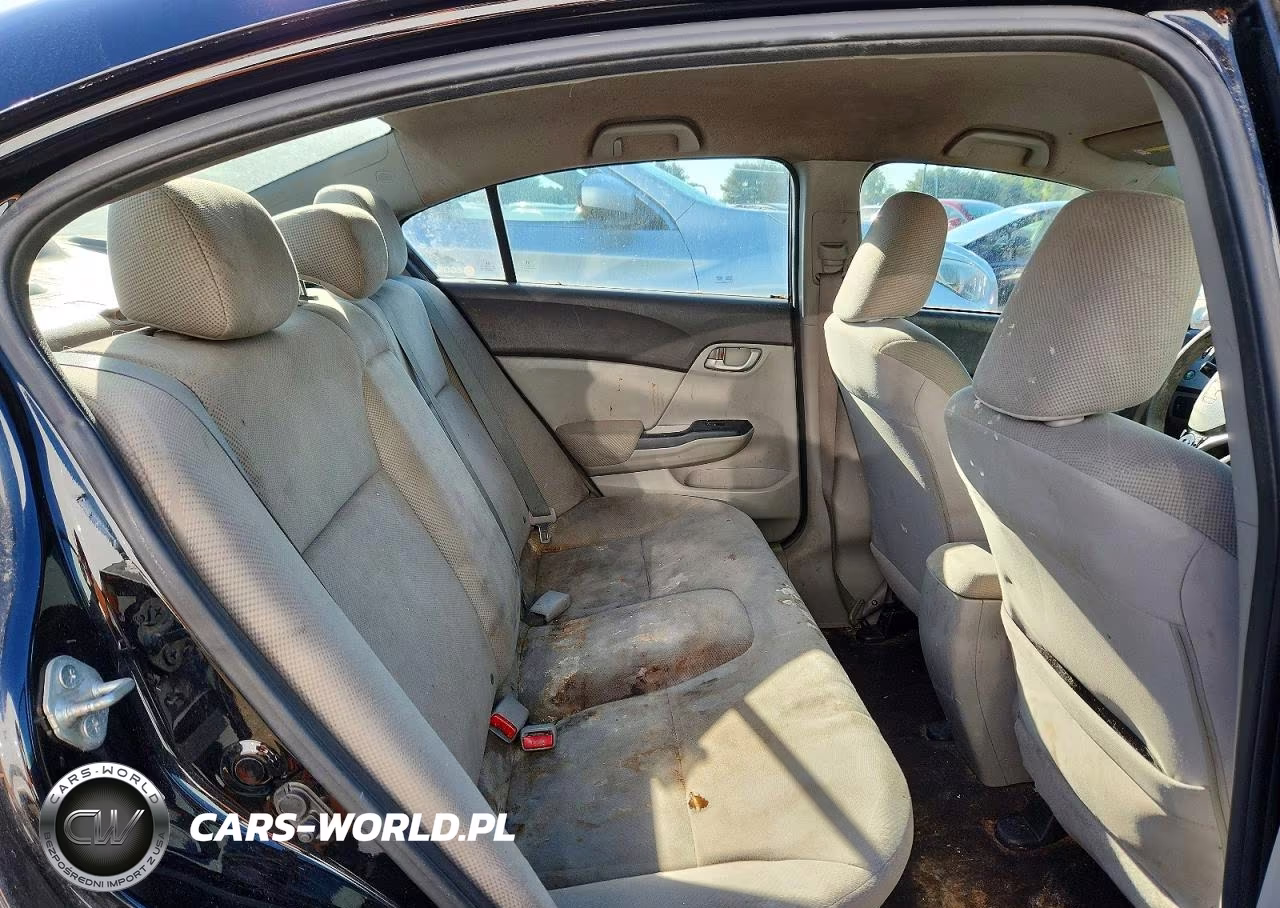 2012 Honda Civic Lx VIN:2HGFB2F53CH324466 - 10