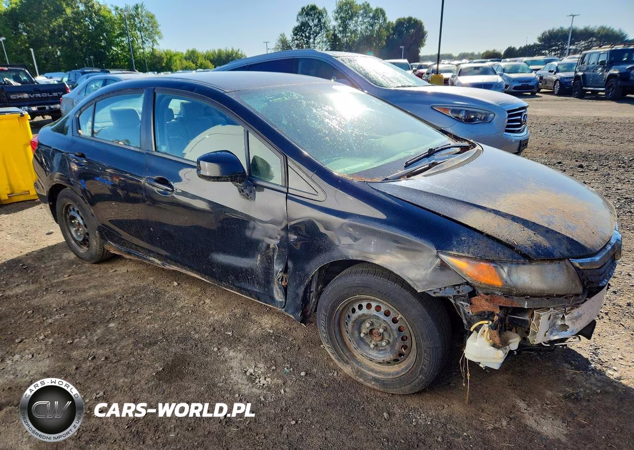 2012 Honda Civic Lx VIN:2HGFB2F53CH324466 - 4