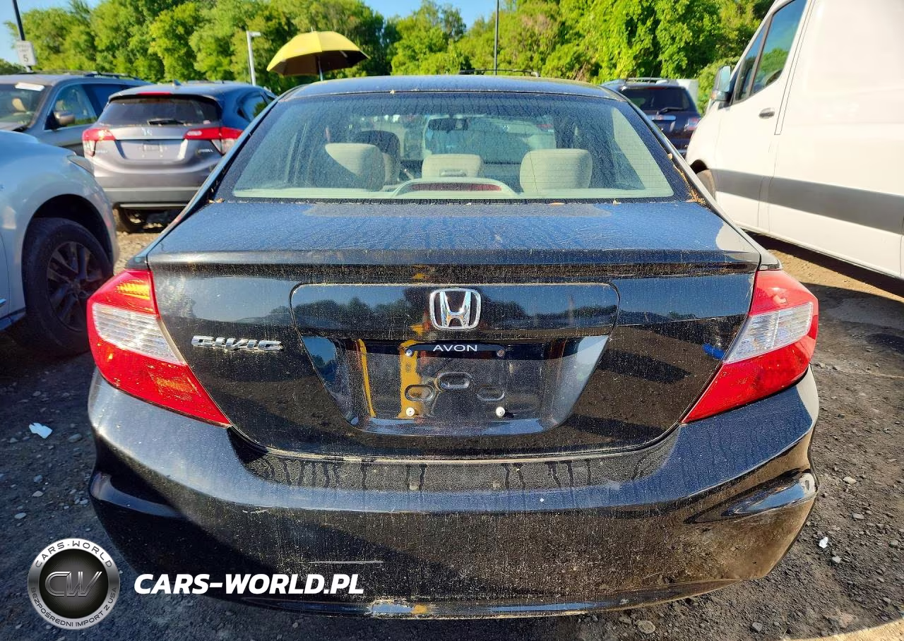 2012 Honda Civic Lx VIN:2HGFB2F53CH324466 - 6
