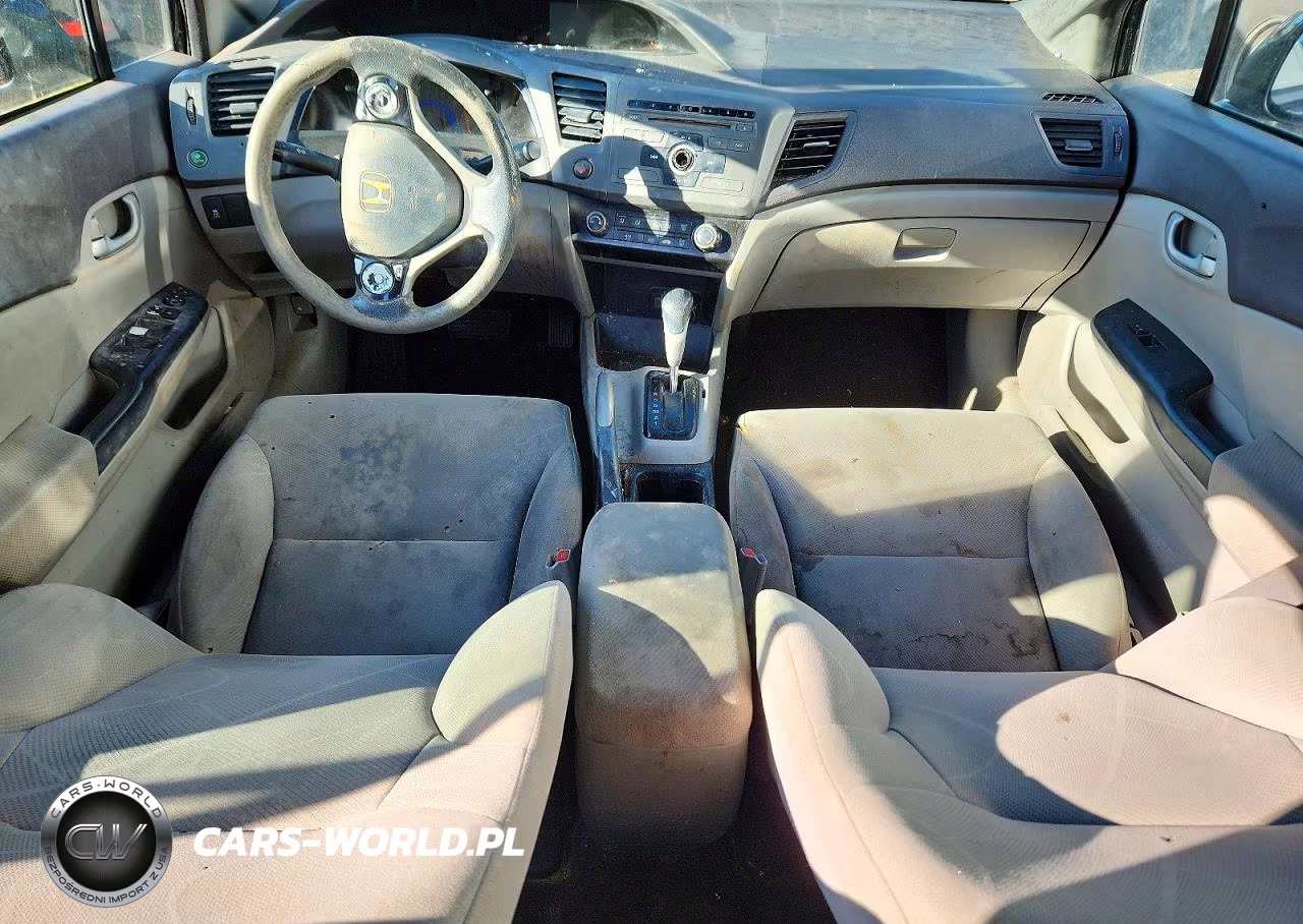 2012 Honda Civic Lx VIN:2HGFB2F53CH324466 - 8