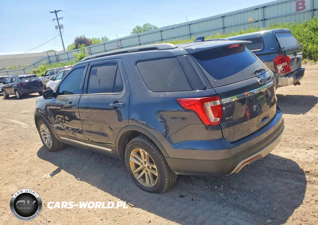 2017 Ford Explorer Xlt VIN:1FM5K7D81HGB56247 - 2