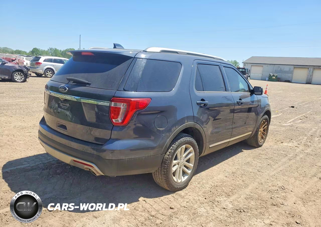 2017 Ford Explorer Xlt VIN:1FM5K7D81HGB56247 - 3