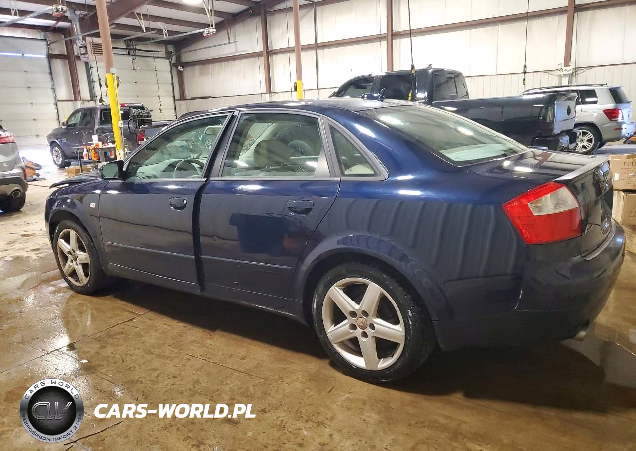 2005 Audi A4 1.8T Quattro VIN:WAULC68E75A117421 - 2