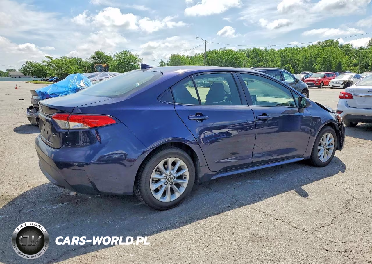 2020 Toyota Corolla Le VIN:JTDHPRAE1LJ038879 - 3