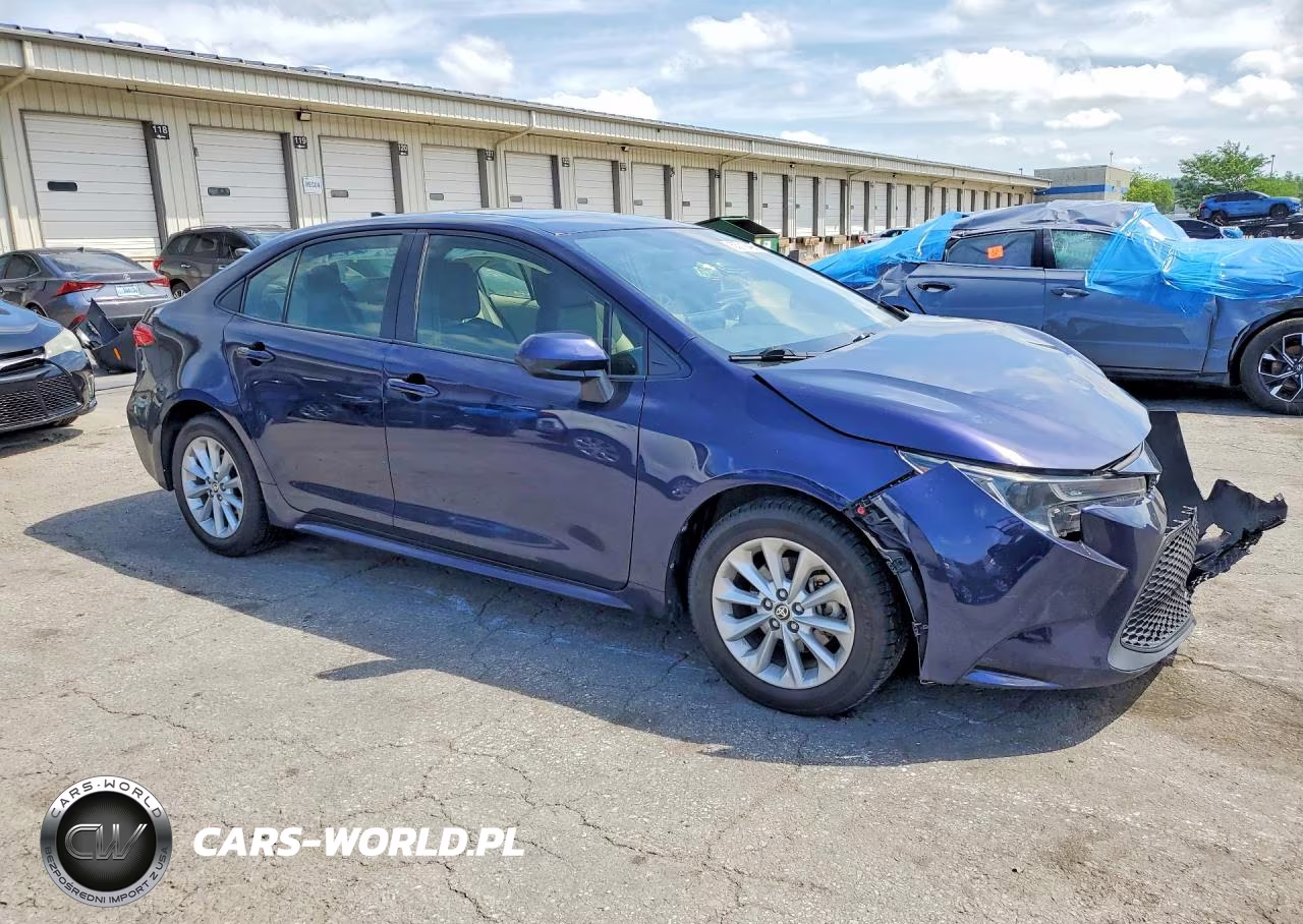 2020 Toyota Corolla Le VIN:JTDHPRAE1LJ038879 - 4