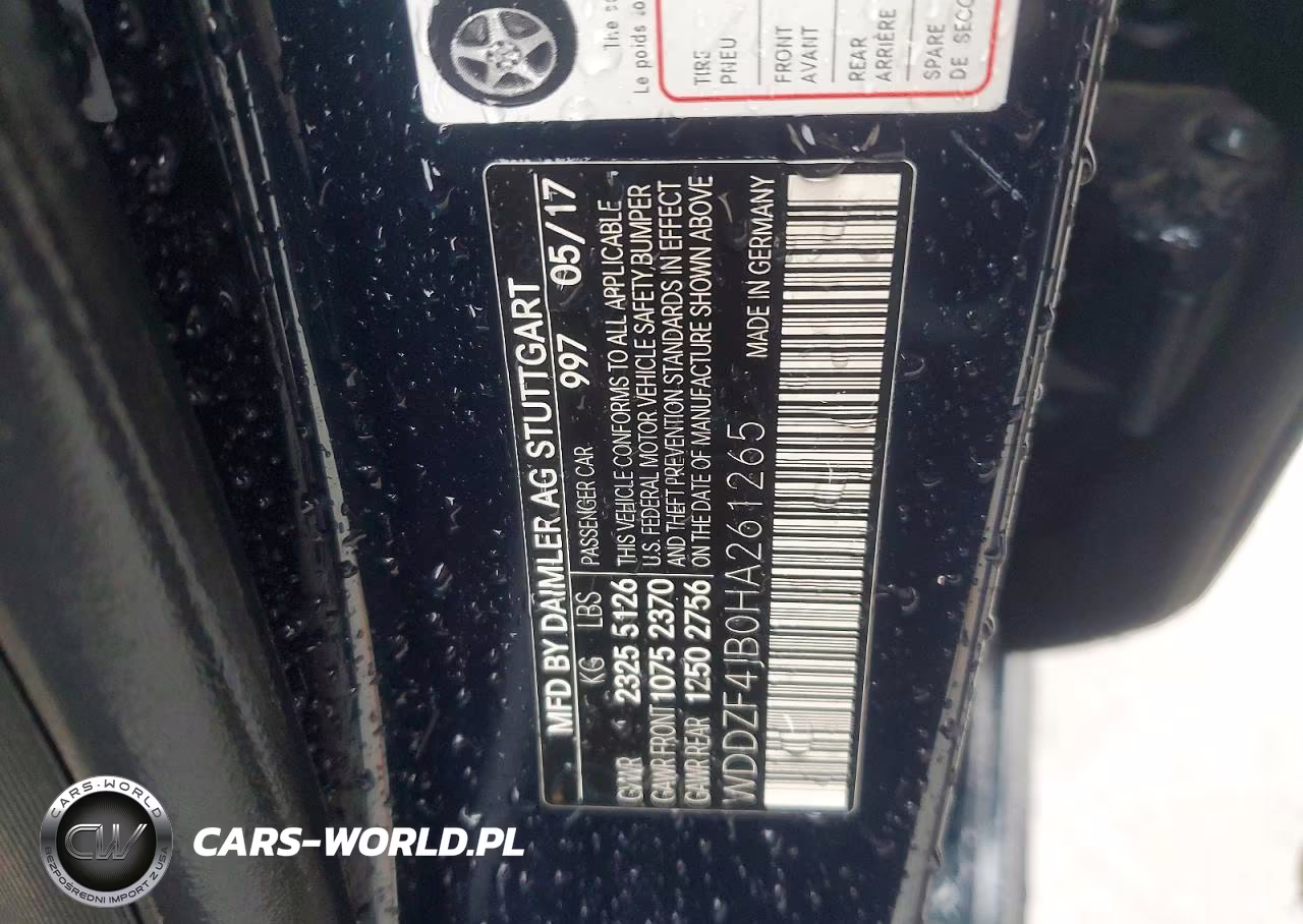 2017 Mercedes-Benz E 300 VIN:WDDZF4JB0HA261265 - 12