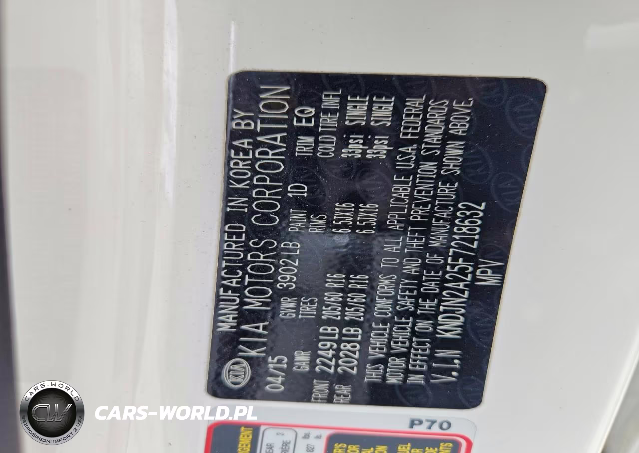 2015 Kia Soul Base VIN:KNDJN2A25F7218632 - 13