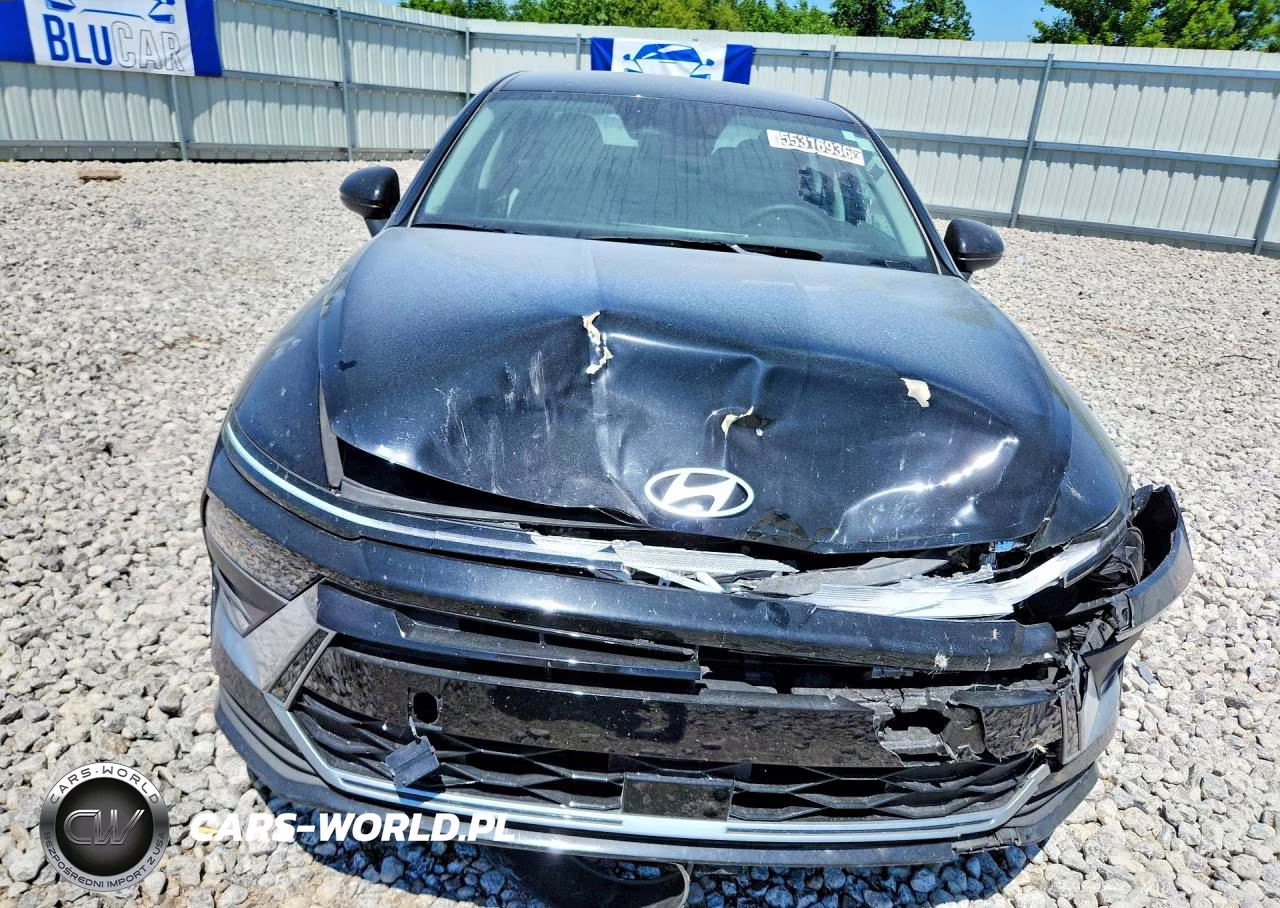 2026 Hyundai Sonata Hybrid Blue VIN:KMHL24JJ9TA145490 - 5