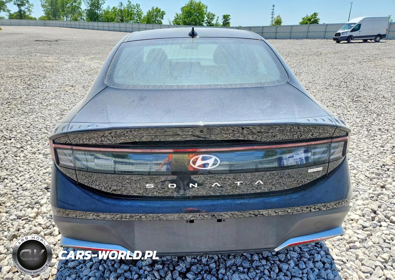 2026 Hyundai Sonata Hybrid Blue VIN:KMHL24JJ9TA145490 - 6