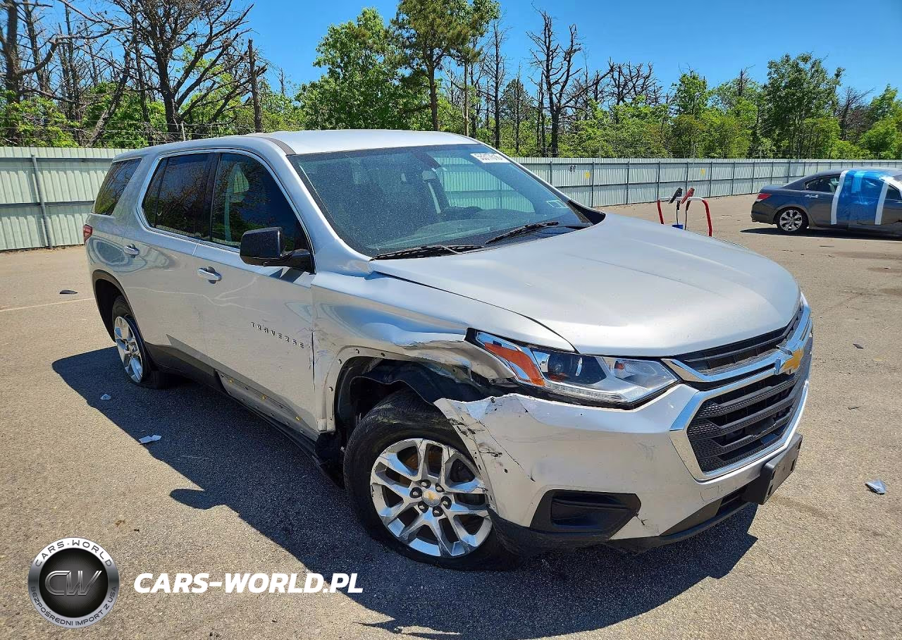 2020 Chevrolet Traverse Ls VIN:1GNEVFKWXLJ216004 - 4