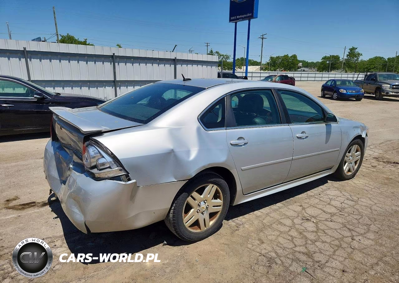 2011 Chevrolet Impala Lt VIN:2G1WG5EK0B1254871 - 3