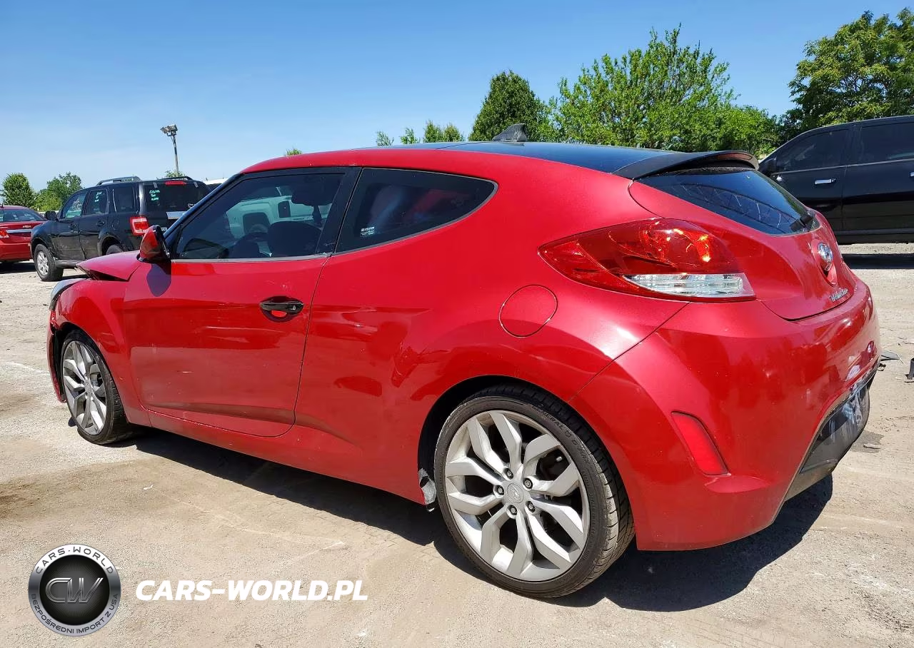2012 Hyundai Veloster Base VIN:KMHTC6AD1CU034742 - 2