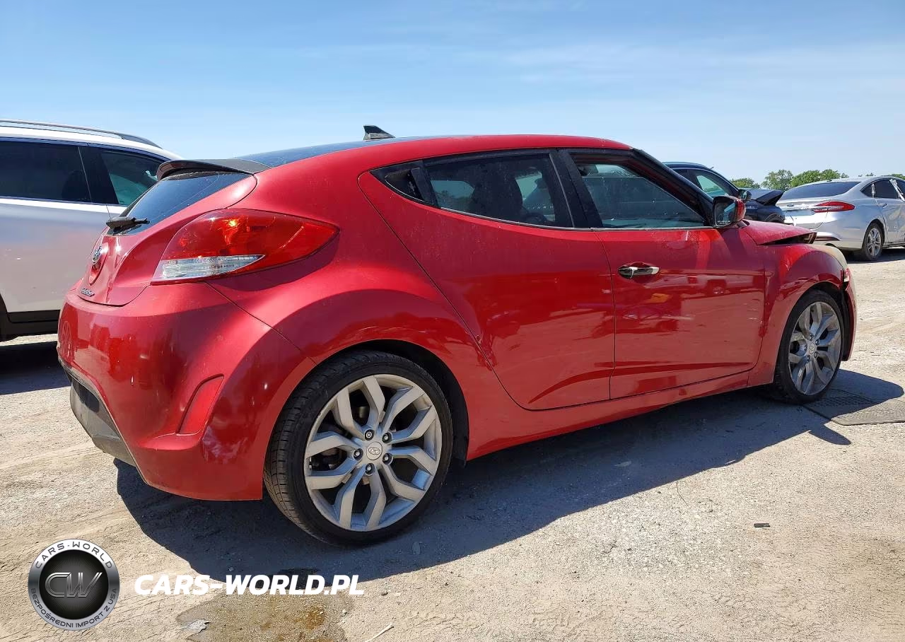 2012 Hyundai Veloster Base VIN:KMHTC6AD1CU034742 - 3