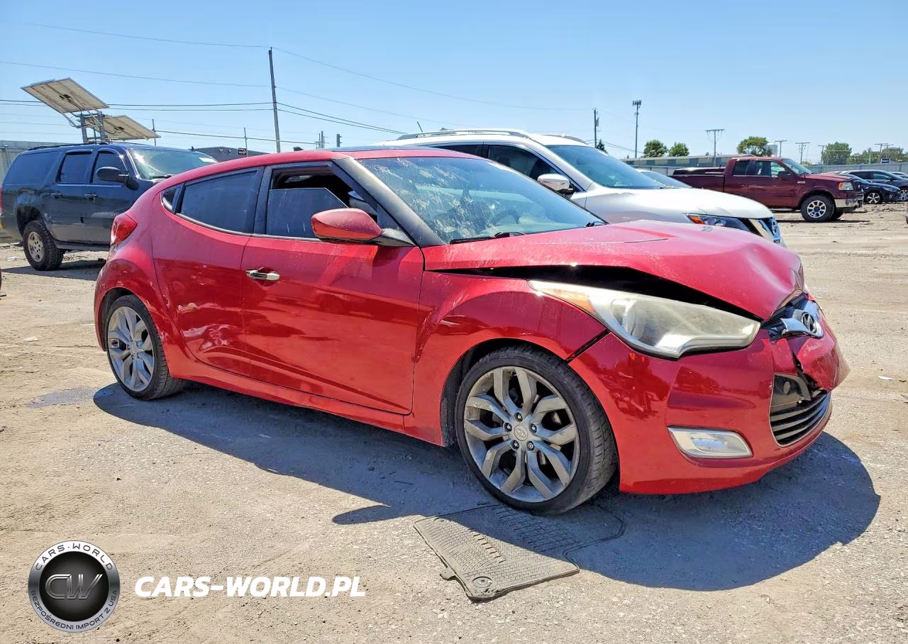 2012 Hyundai Veloster Base VIN:KMHTC6AD1CU034742 - 4