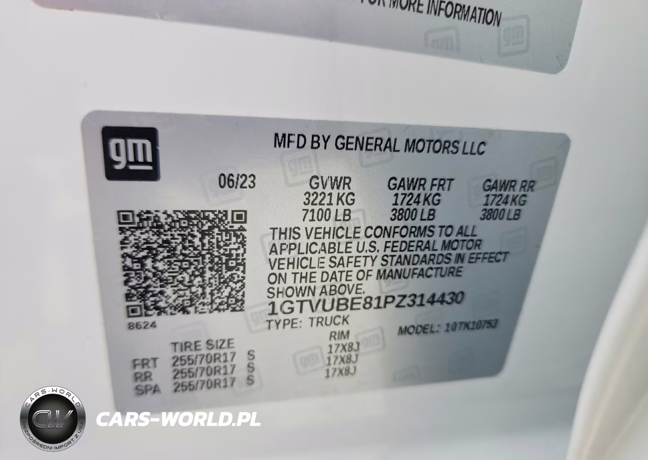 2023 GMC Sierra K1500 Sle VIN:1GTVUBE81PZ314430 - 13