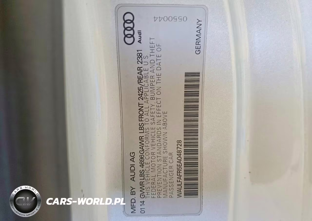 2014 Audi A5 Premium Plus VIN:WAULFAFR5EA048728 - 12