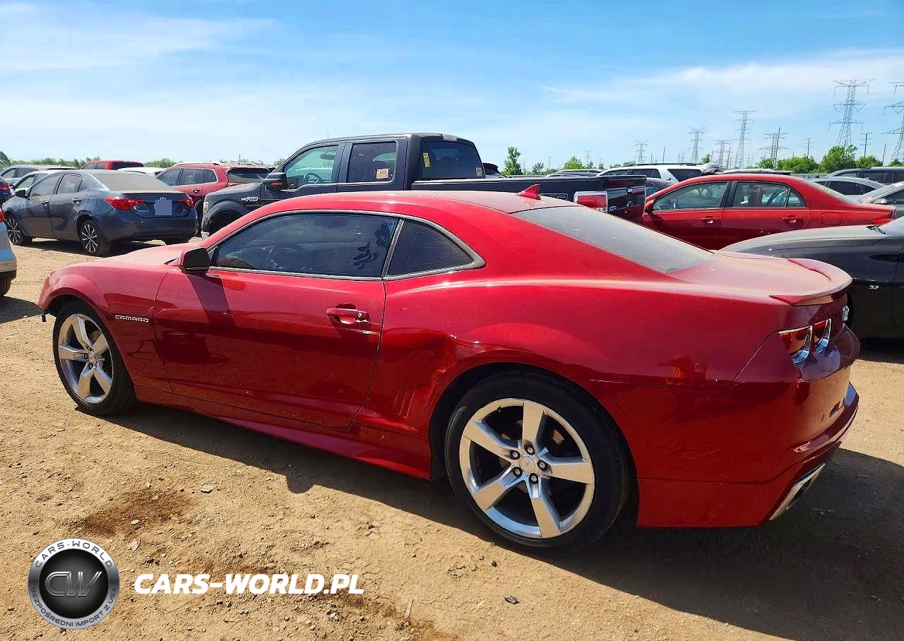 2012 Chevrolet Camaro VIN:2G1FC1E39C9186568 - 2