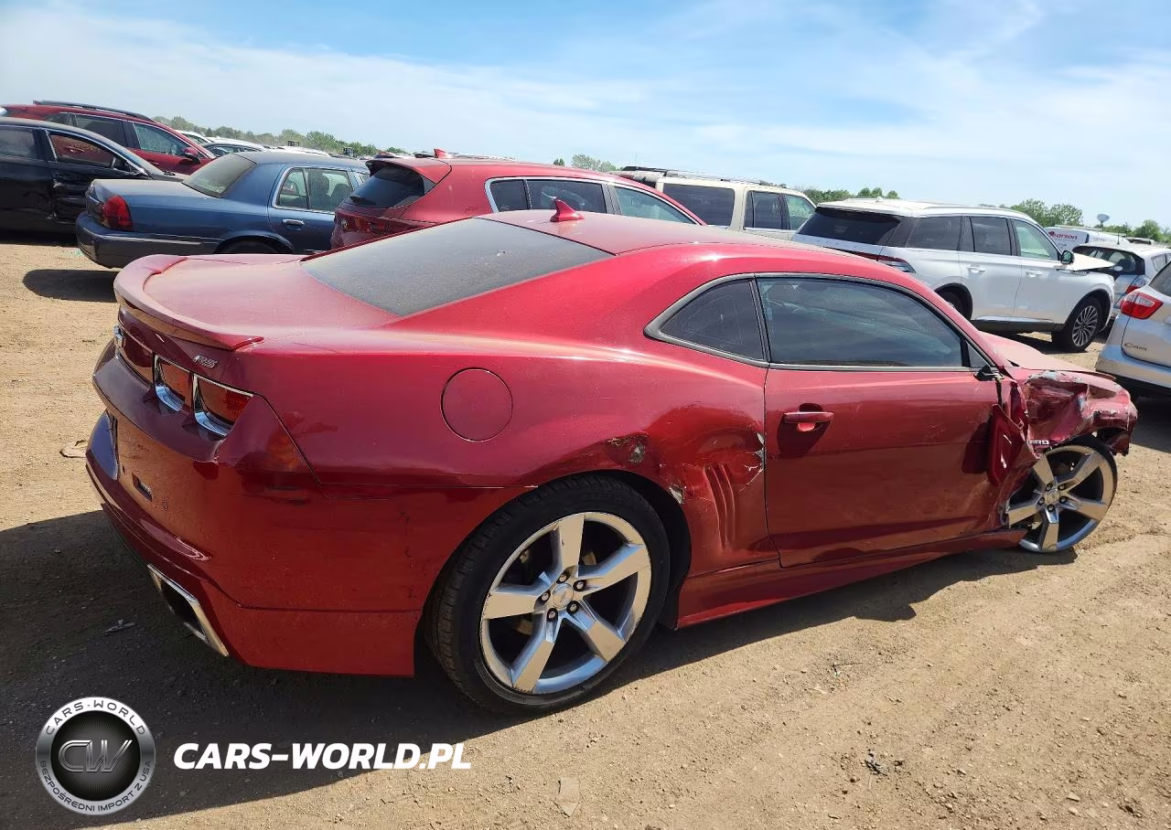 2012 Chevrolet Camaro VIN:2G1FC1E39C9186568 - 3