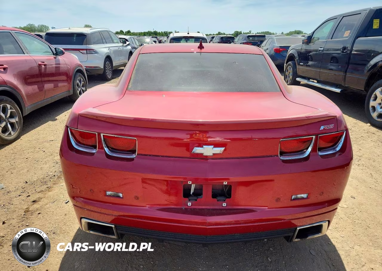 2012 Chevrolet Camaro VIN:2G1FC1E39C9186568 - 6