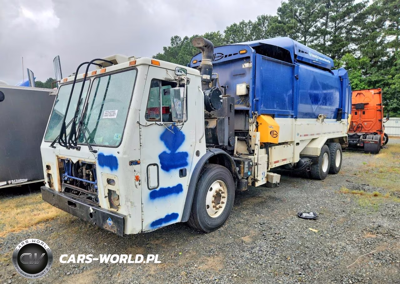 2016 Mack Leu600 Refuse Truck VIN:1M2AU14C3GM002827 - 2