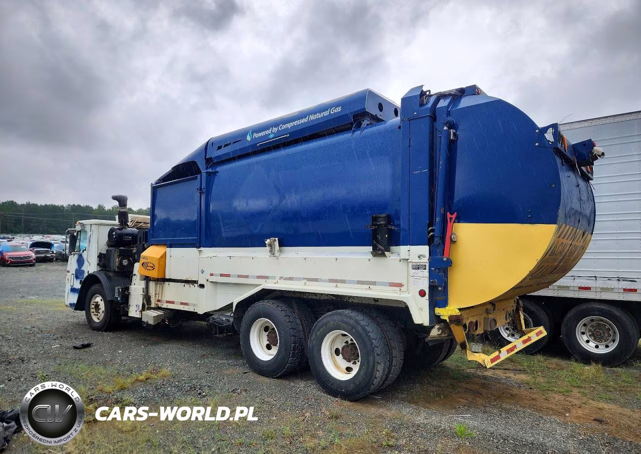 2016 Mack Leu600 Refuse Truck VIN:1M2AU14C3GM002827 - 3