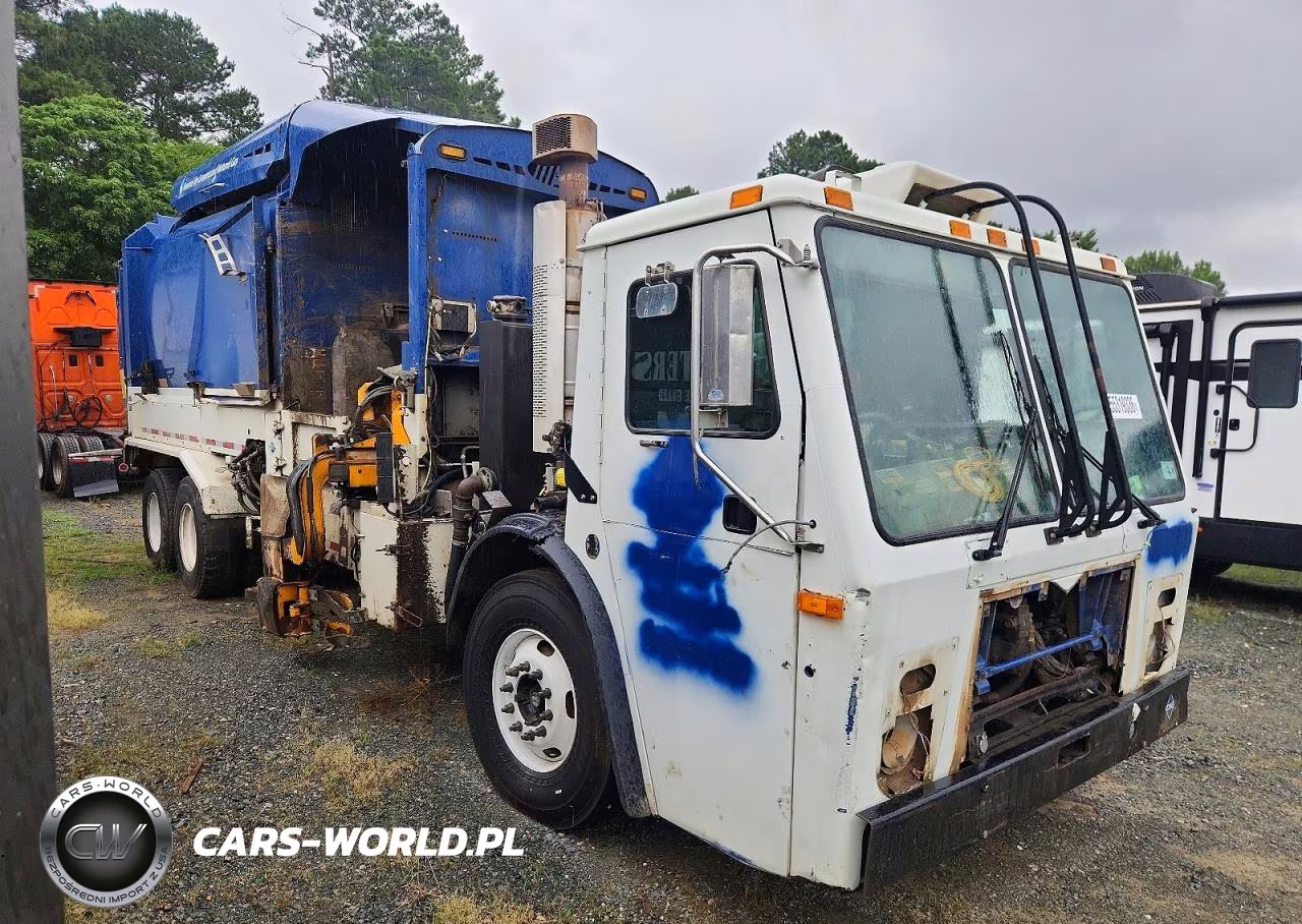 2016 Mack Leu600 Refuse Truck VIN:1M2AU14C3GM002827 - 9