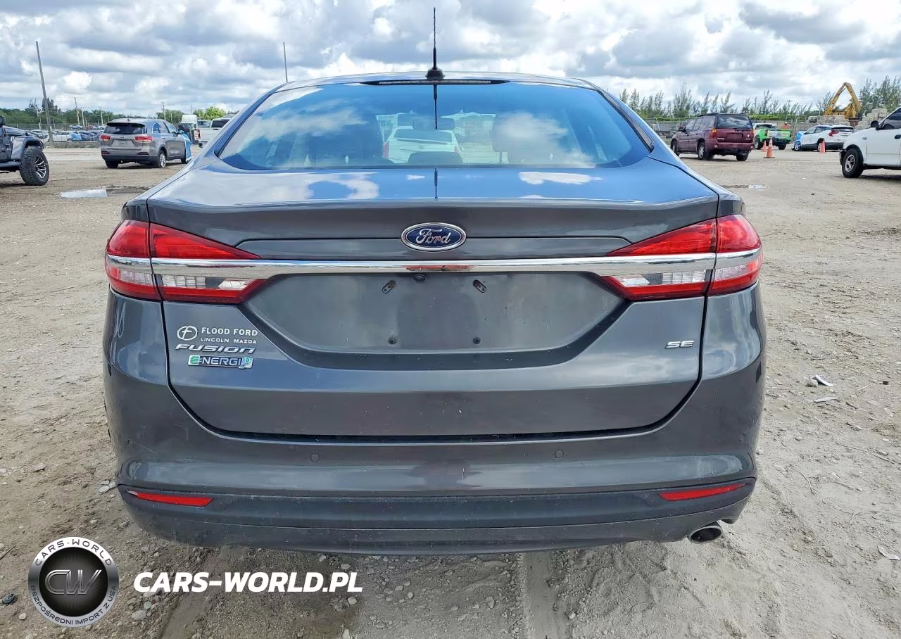 2018 Ford Fusion Se Phev VIN:3FA6P0PU1JR130262 - 6