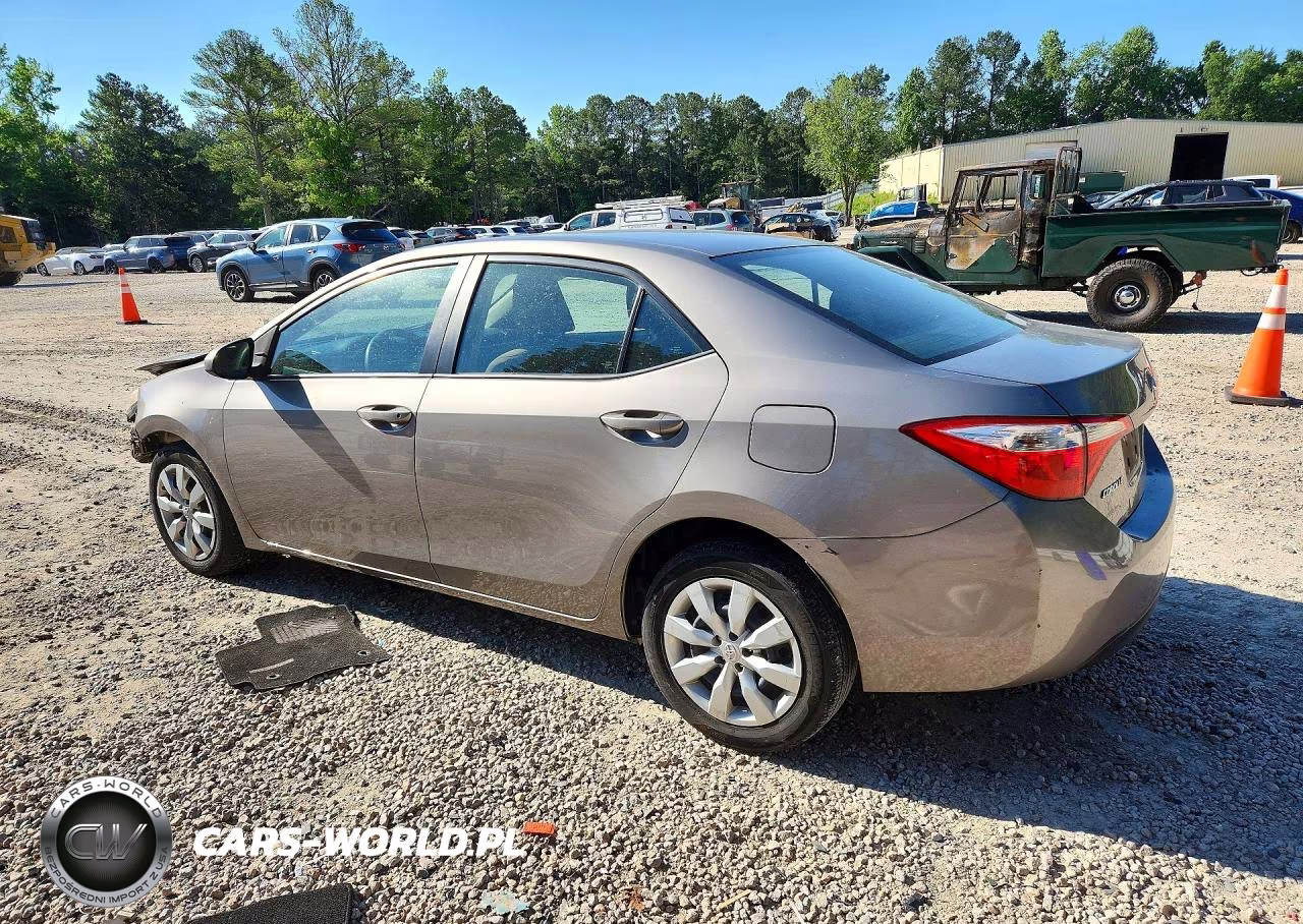 2016 Toyota Corolla Le VIN:2T1BURHE1GC498534 - 2
