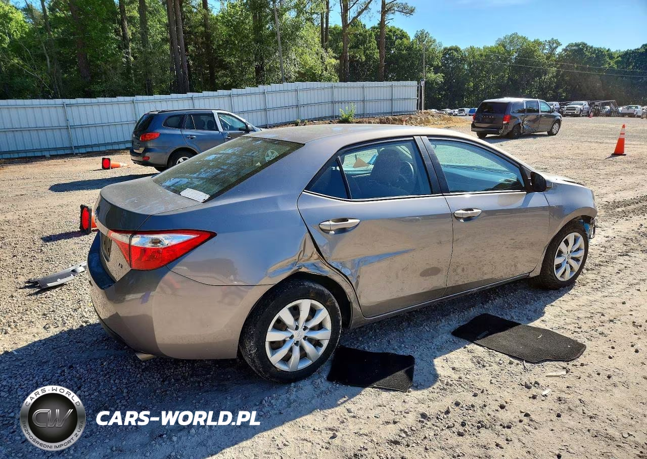 2016 Toyota Corolla Le VIN:2T1BURHE1GC498534 - 3