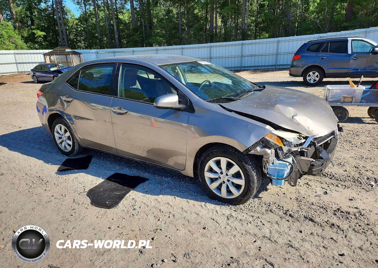 2016 Toyota Corolla Le VIN:2T1BURHE1GC498534 - 4