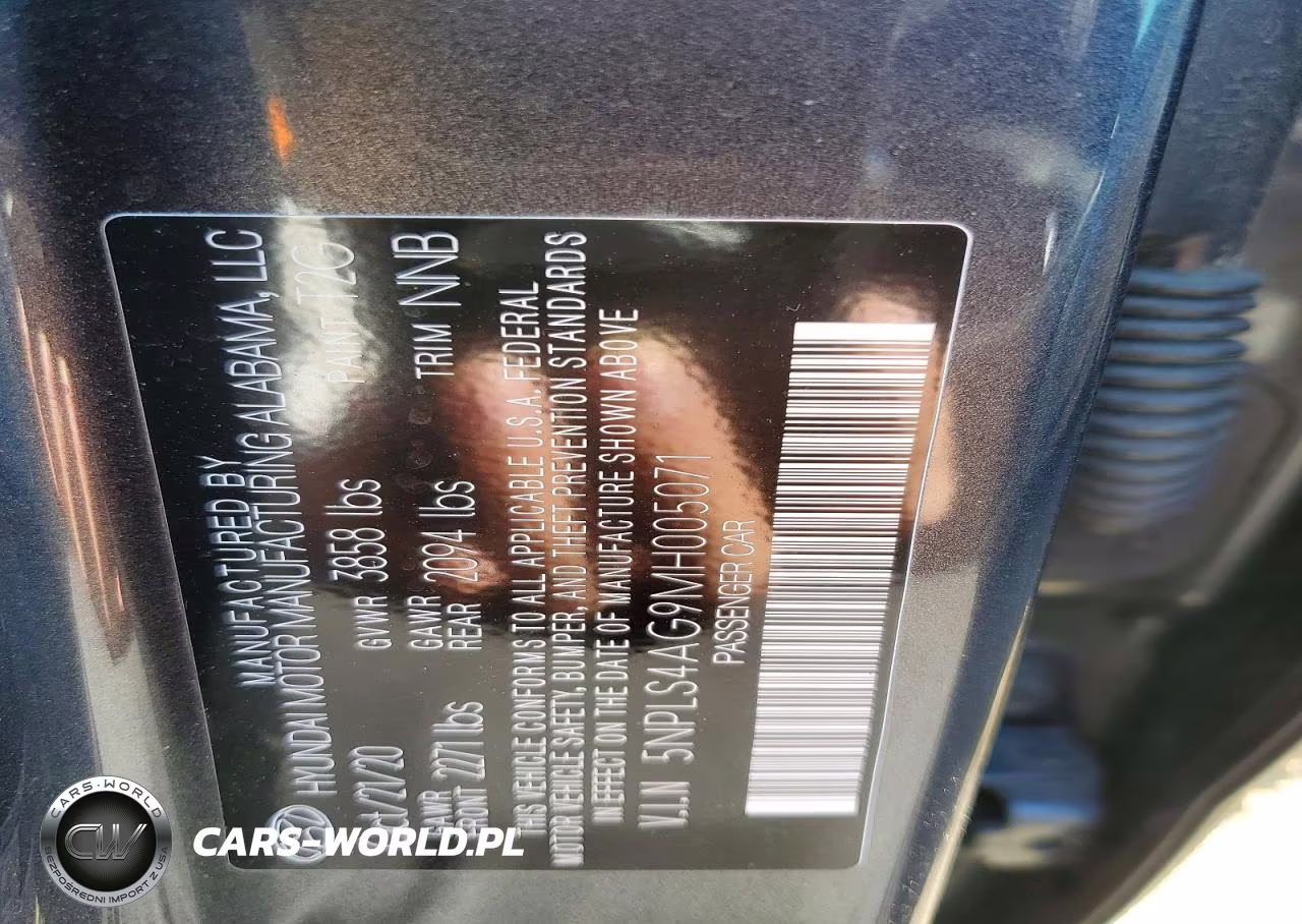 2021 Hyundai Elantra Sel VIN:5NPLS4AG9MH005071 - 12