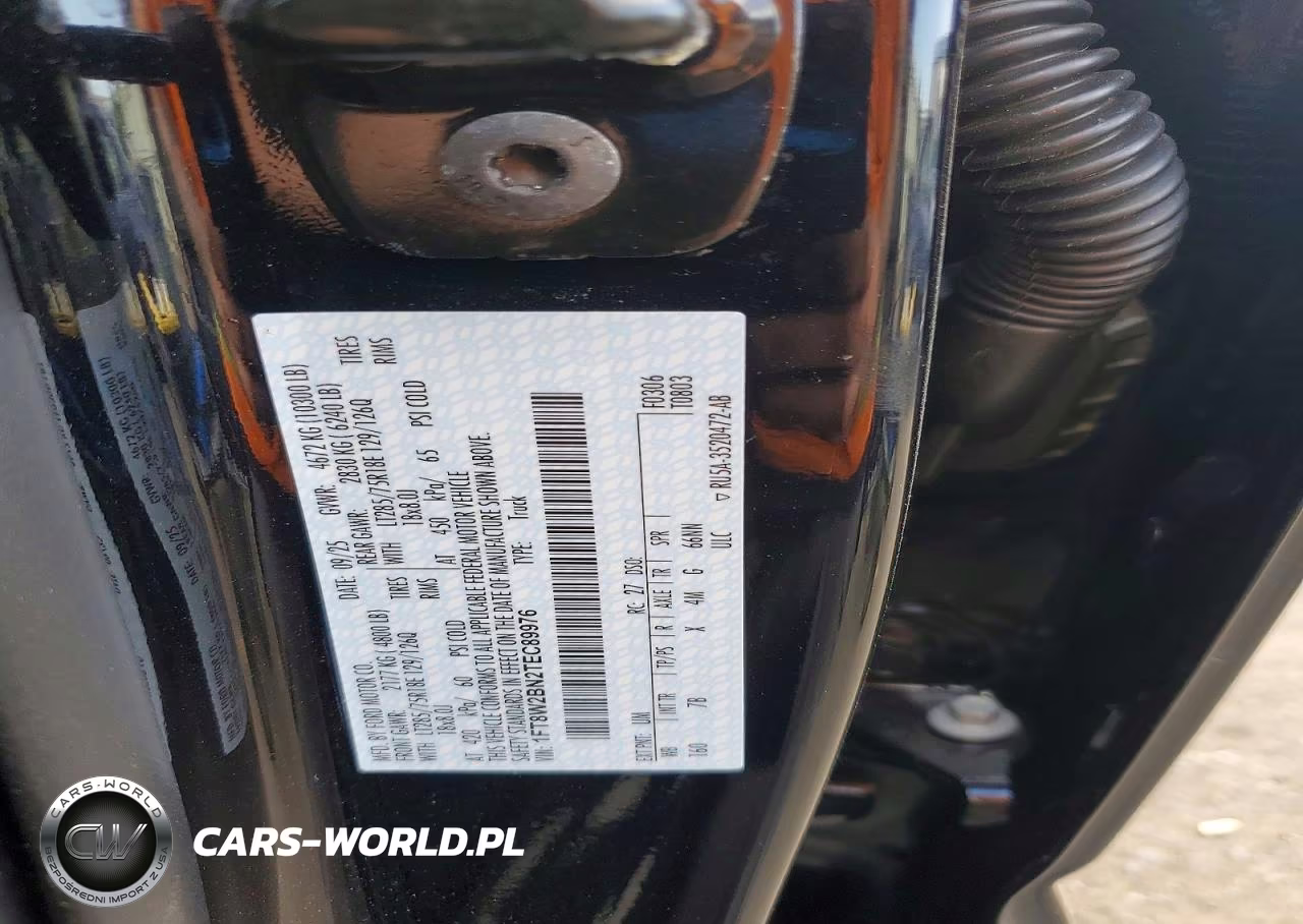 2026 Ford F250 Super Duty VIN:1FT8W2BN2TEC89976 - 12