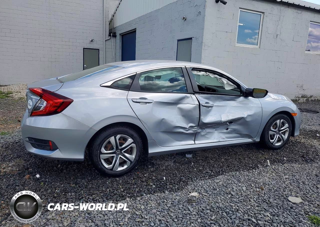 2017 Honda Civic Lx VIN:19XFC2F53HE225791 - 3