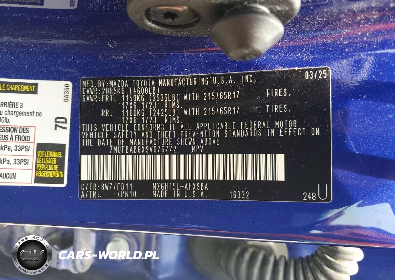 2025 Toyota Corolla Cross Hybrid Se VIN:7MUFBABGXSV076772 - 13