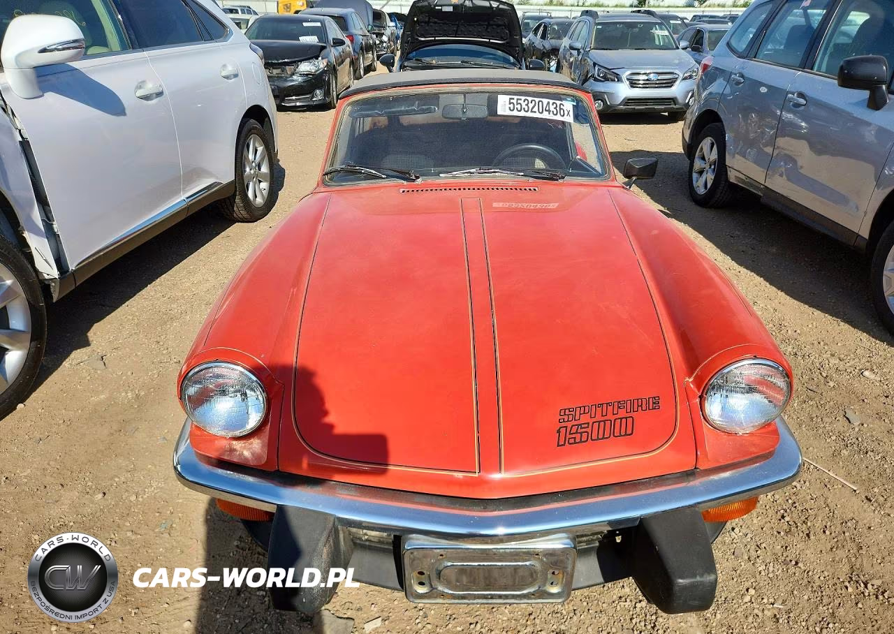 1977 Triumph Car Spitfire VIN:FM71487U - 5