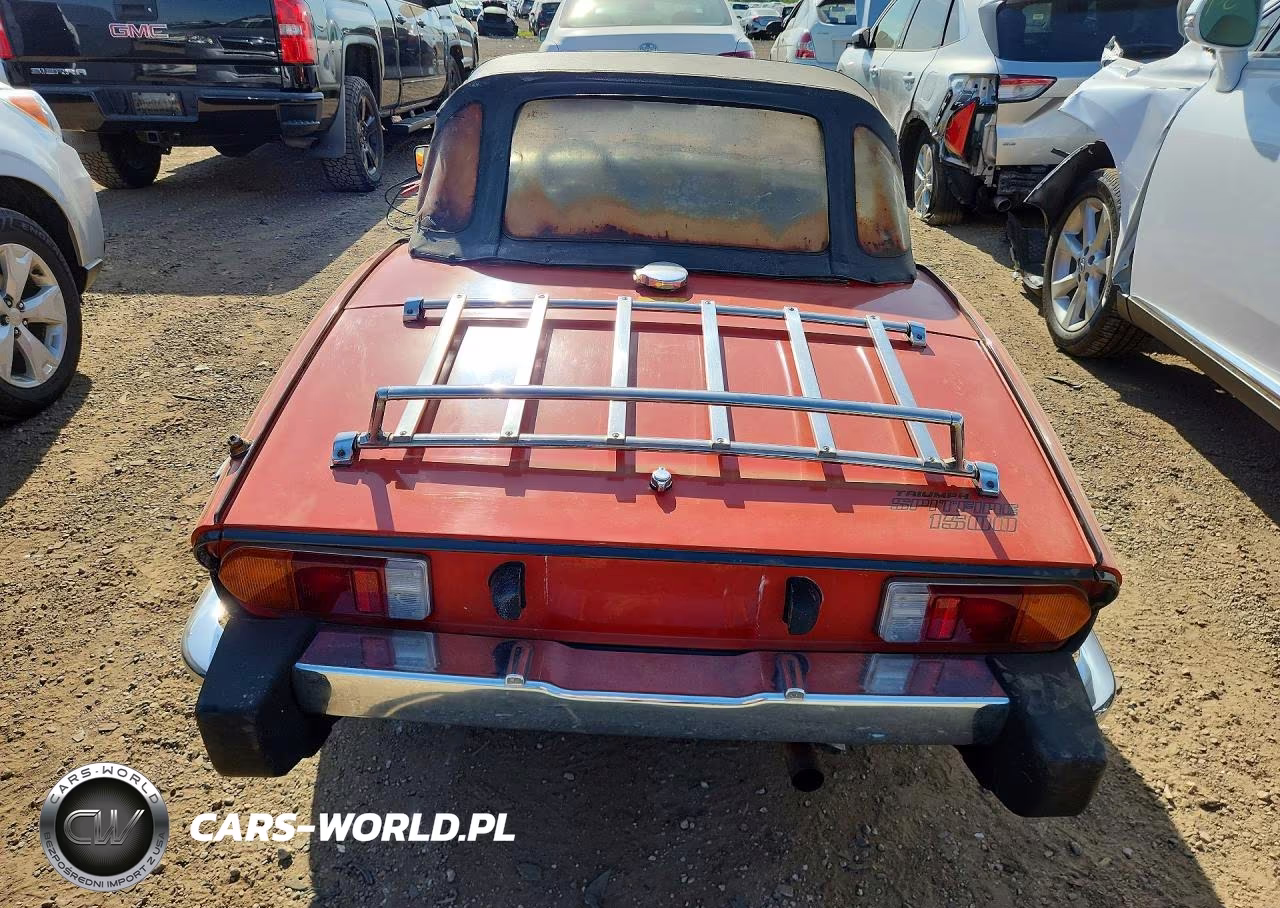 1977 Triumph Car Spitfire VIN:FM71487U - 6