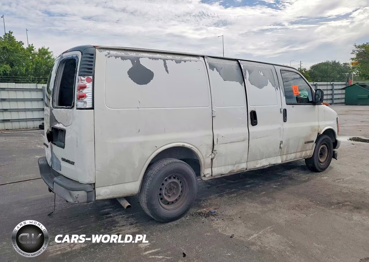 2002 Chevrolet Express G2500 VIN:1GCFG25M521112187 - 3