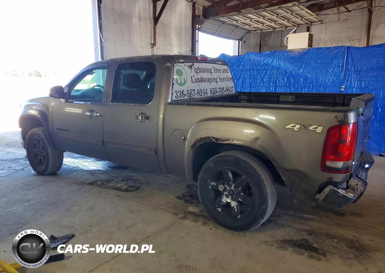 2013 GMC Sierra K1500 Slt VIN:3GTP2WE70DG283180 - 2