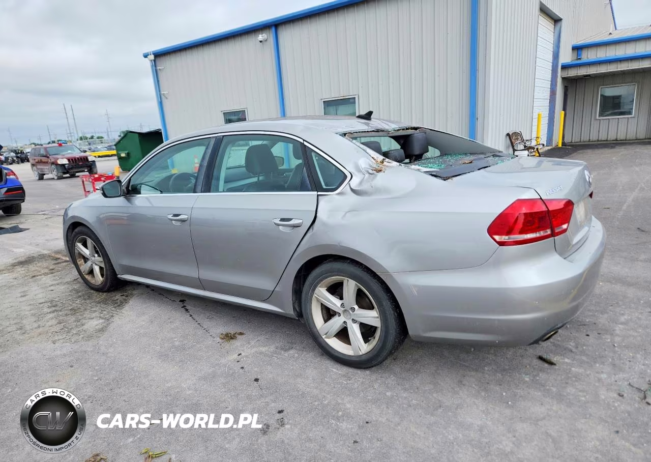 2014 Volkswagen Passat Se VIN:1VWBP7A38EC003060 - 2