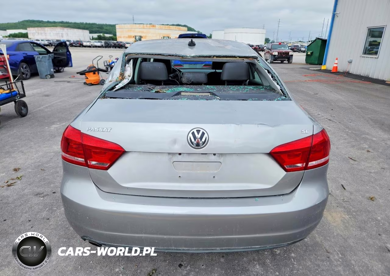 2014 Volkswagen Passat Se VIN:1VWBP7A38EC003060 - 6