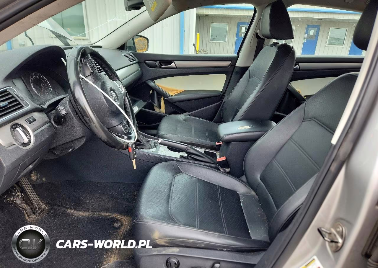 2014 Volkswagen Passat Se VIN:1VWBP7A38EC003060 - 7