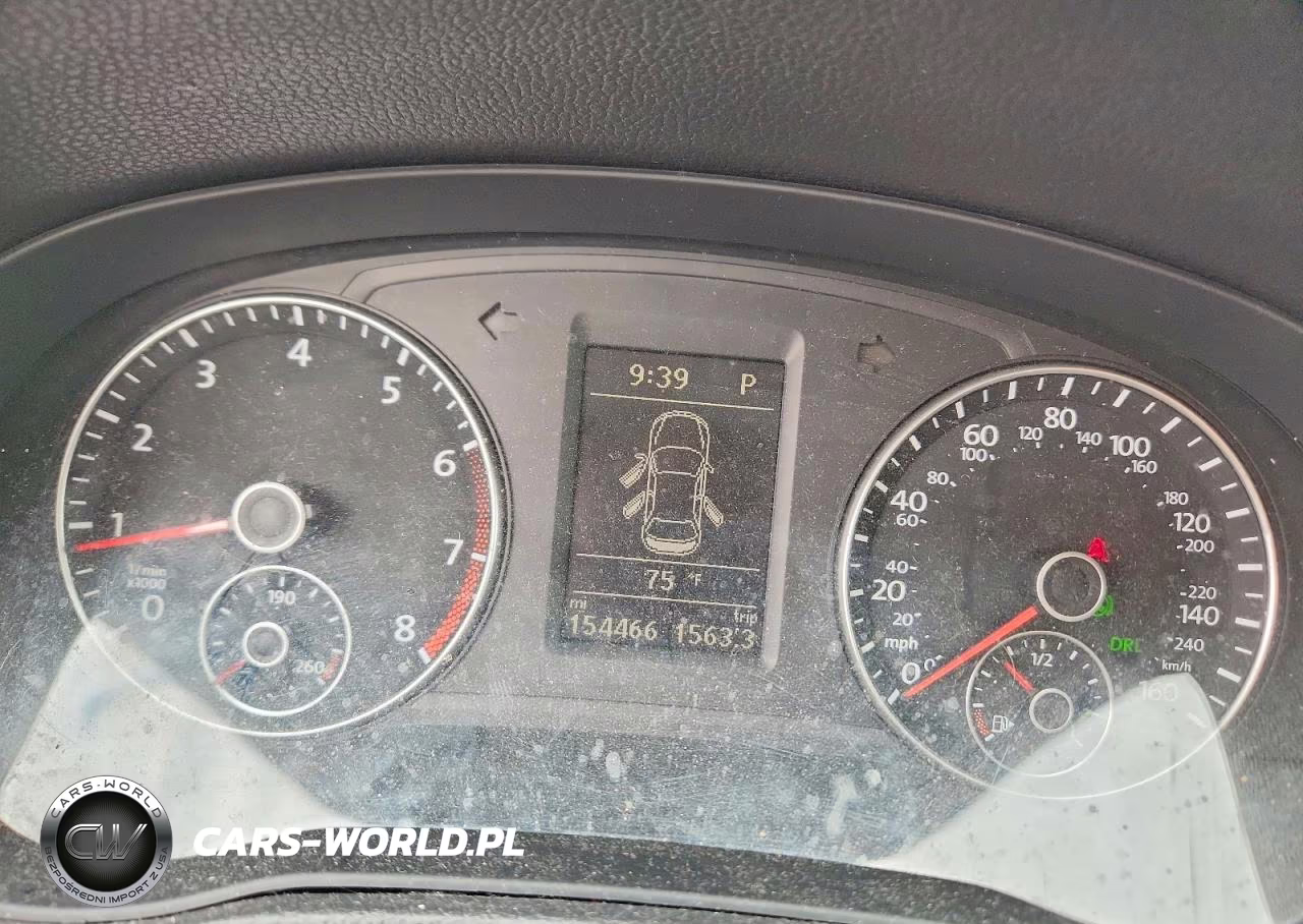 2014 Volkswagen Passat Se VIN:1VWBP7A38EC003060 - 9