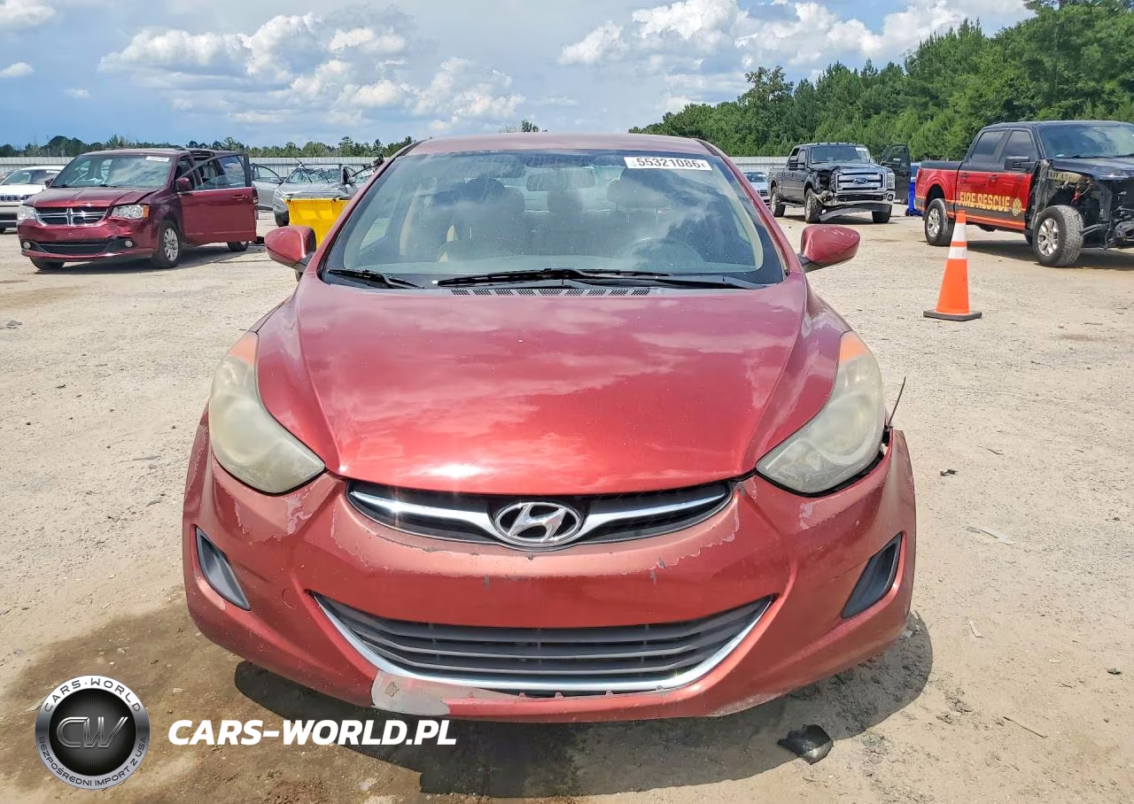 2013 Hyundai Elantra Gls VIN:5NPDH4AEXDH318471 - 5