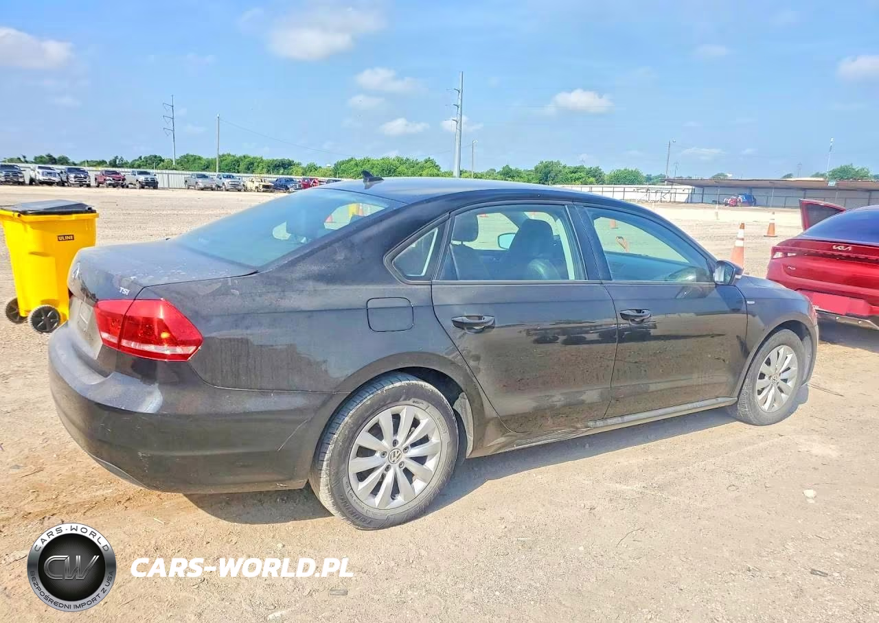 2015 Volkswagen Passat S VIN:1VWAT7A36FC060530 - 3