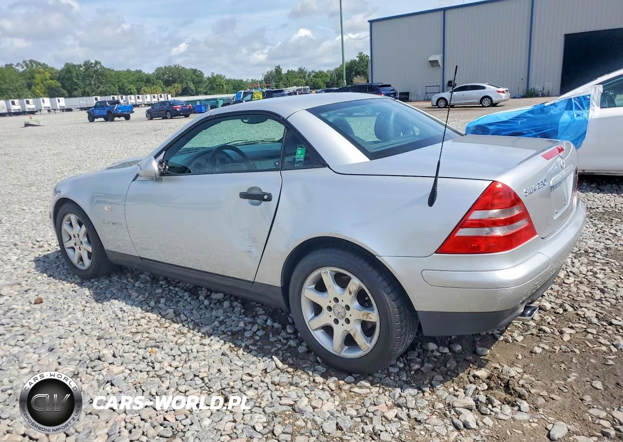 1999 Mercedes-Benz Slk 230 Kompressor VIN:WDBKK47F8XF117531 - 2