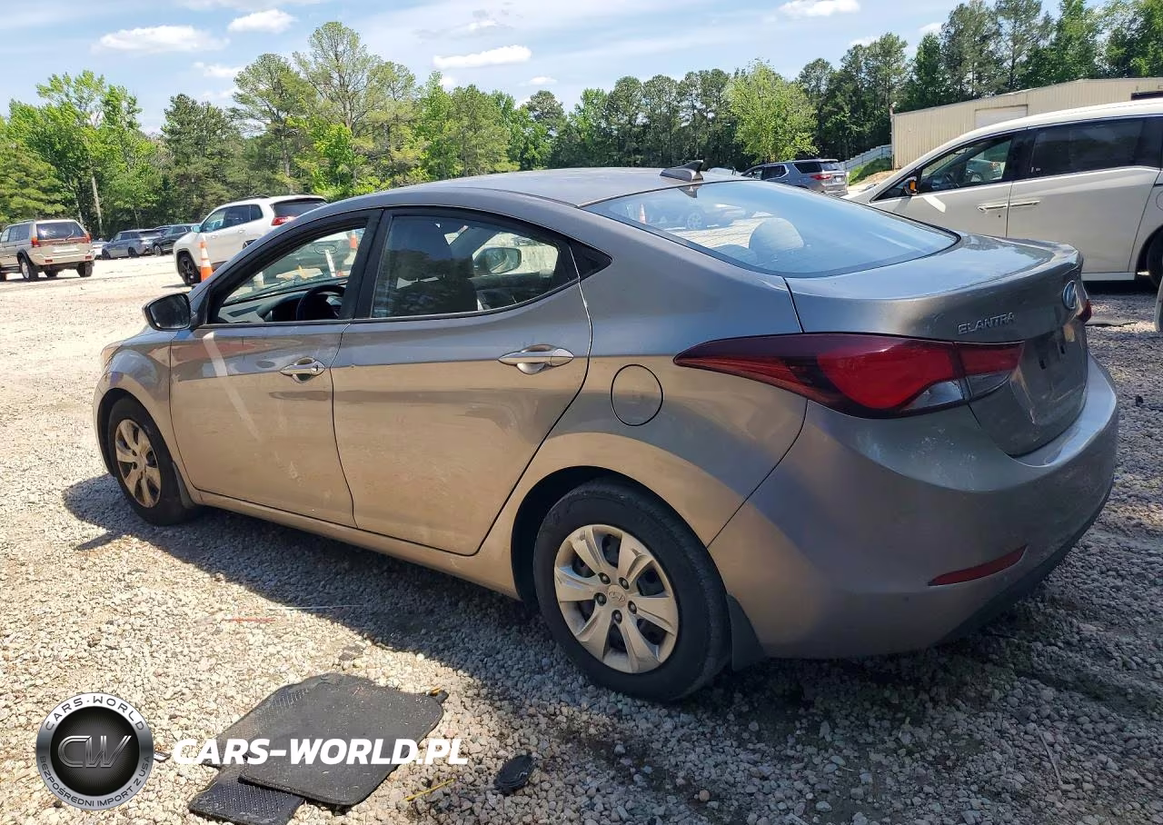 2016 Hyundai Elantra Se VIN:5NPDH4AE1GH771897 - 2